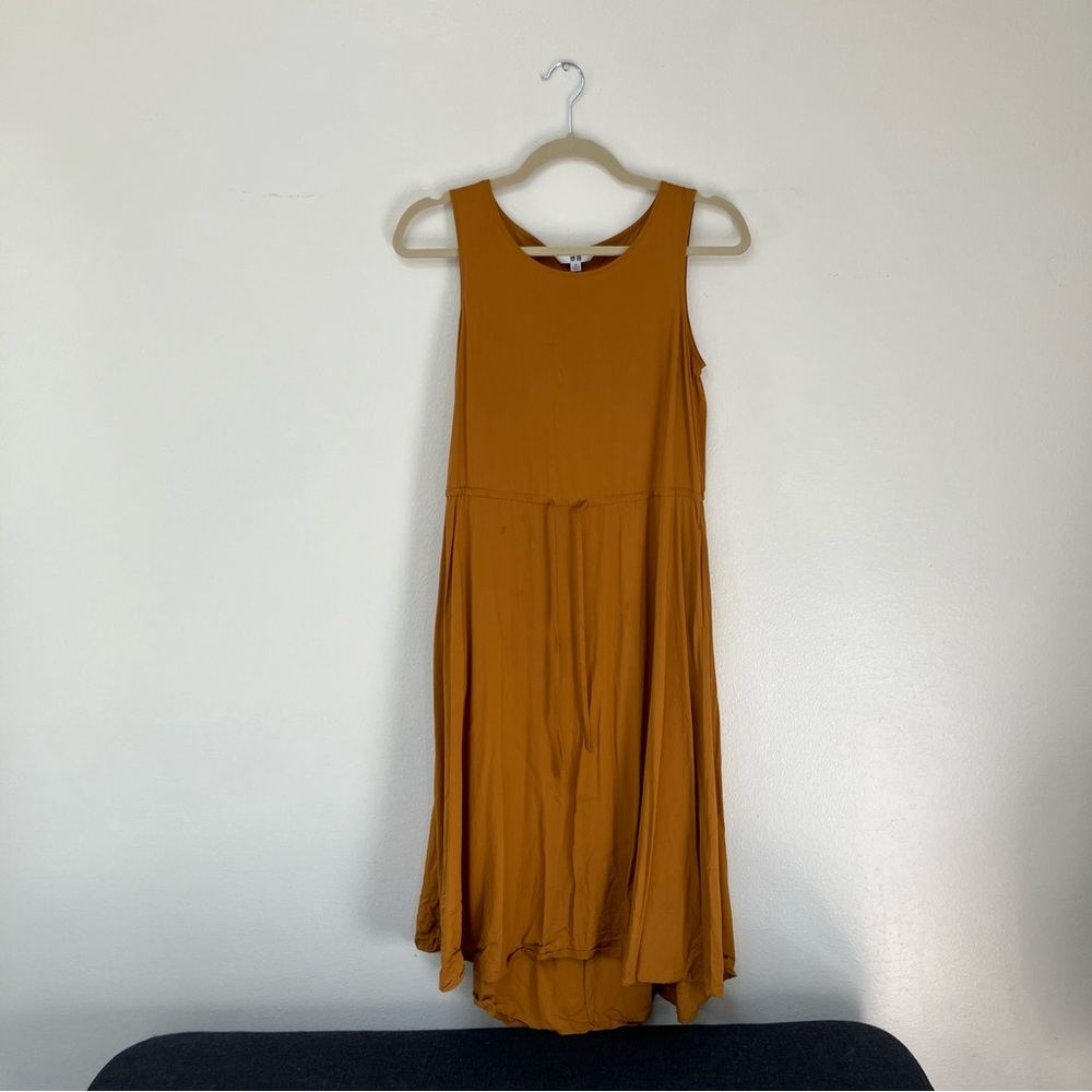 UNIQLO • umber drawstring dress - Picture 3 of 10